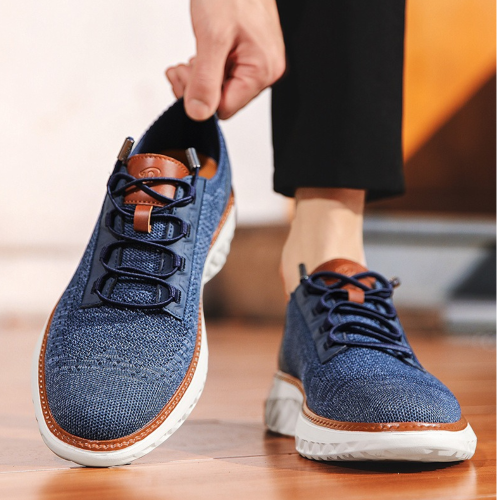 Oxford Comfy breathable Orthopedic Mesh Sneakers