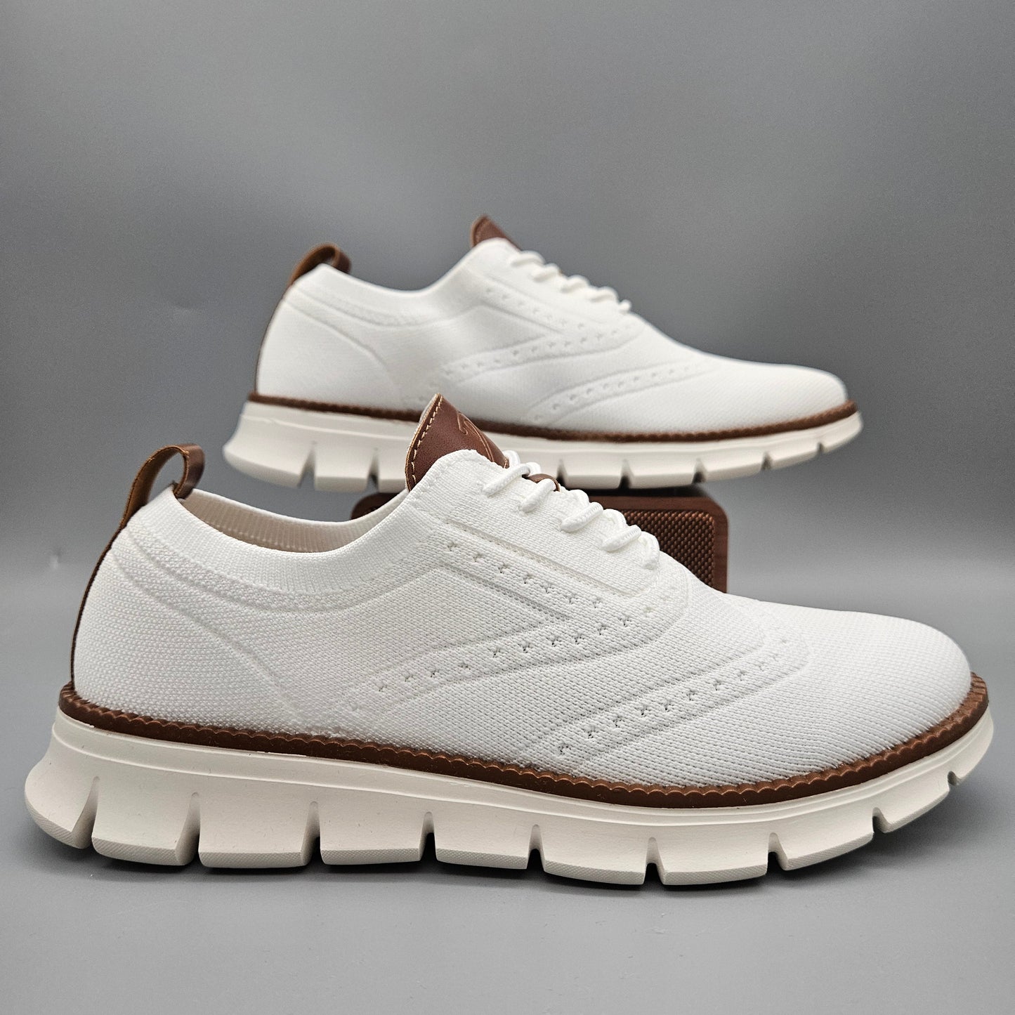 Bellkmart Autumn Comfy breathable Orthopedic Oxford Sneakers For Wide Feet