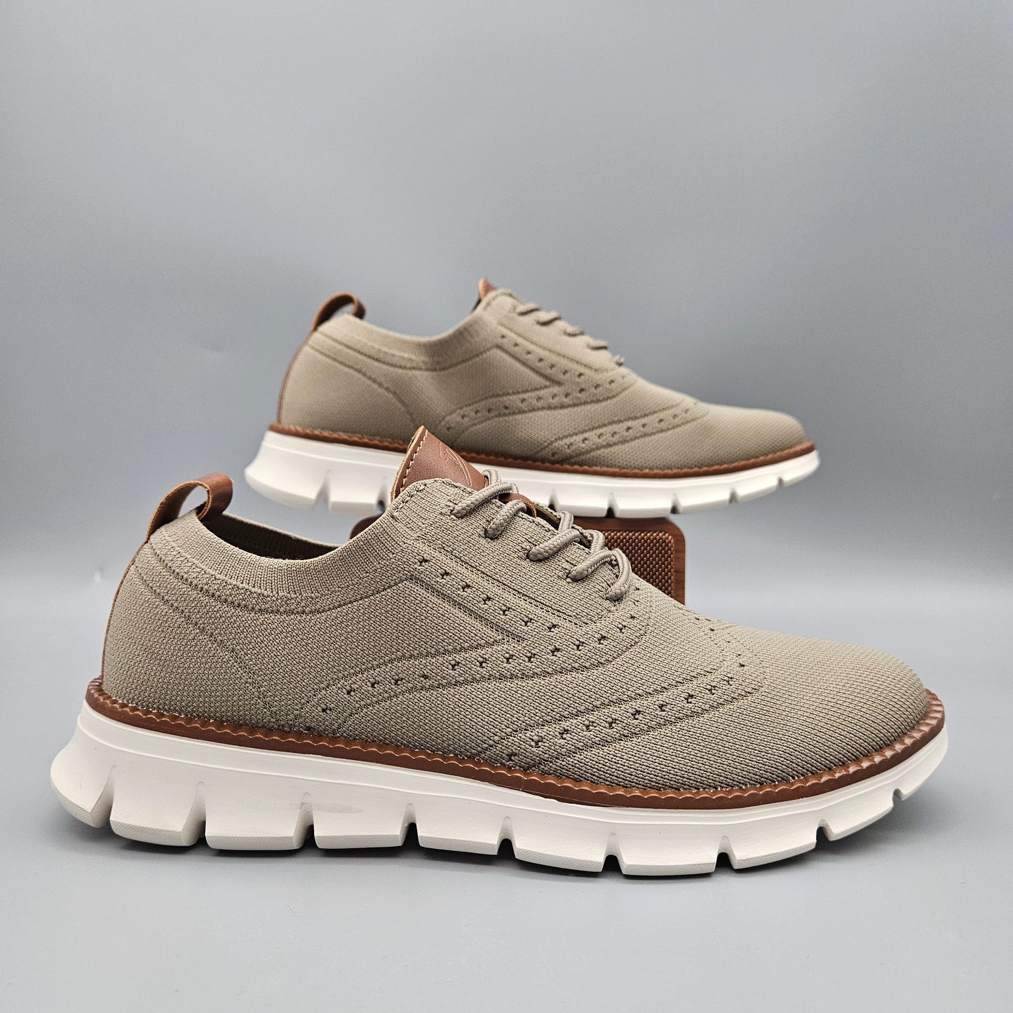 Bellkmart Autumn Comfy breathable Orthopedic Oxford Sneakers For Wide Feet