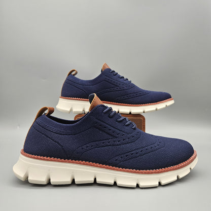 Bellkmart Autumn Comfy breathable Orthopedic Oxford Sneakers For Wide Feet