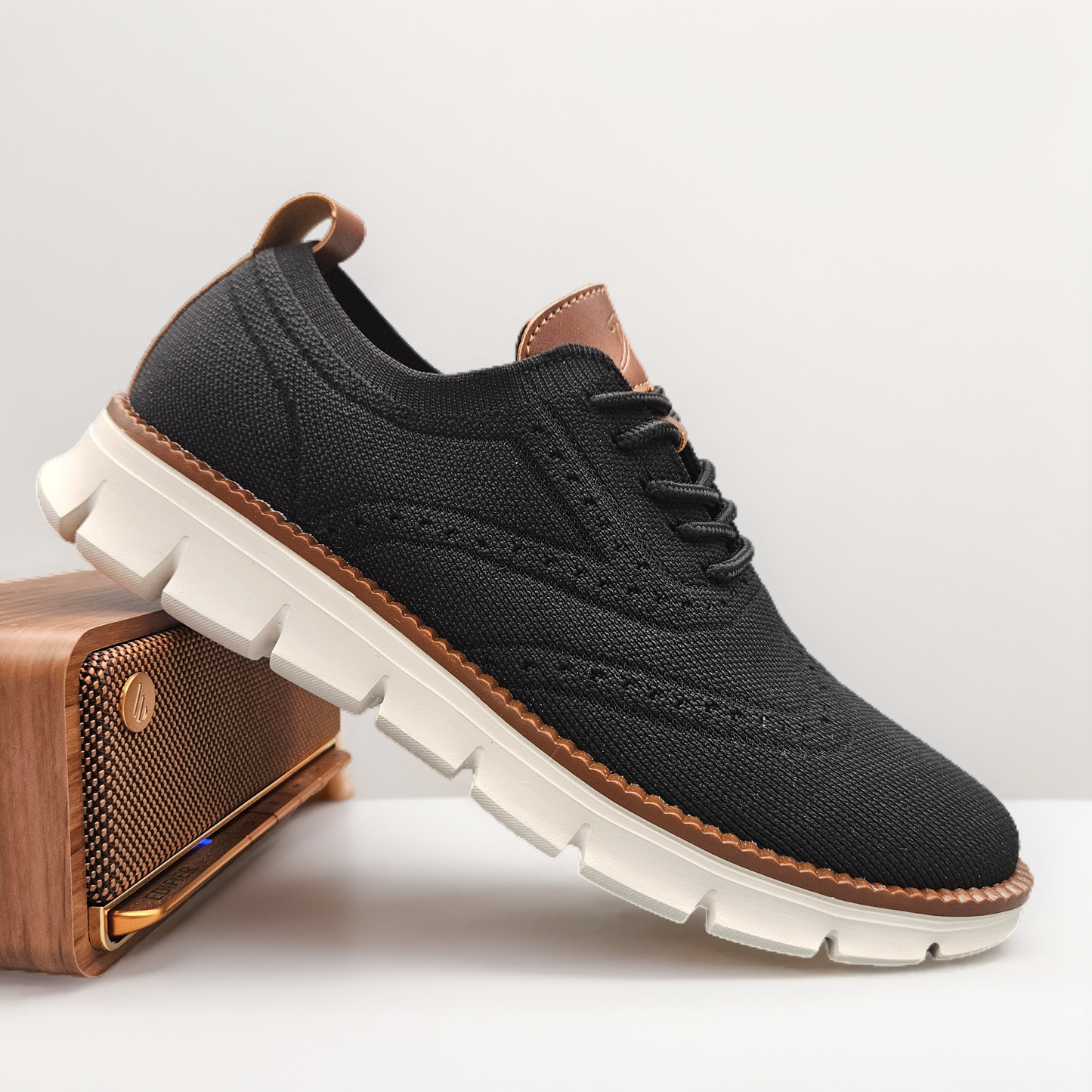 Bellkmart Autumn Comfy breathable Orthopedic Oxford Sneakers For Wide Feet