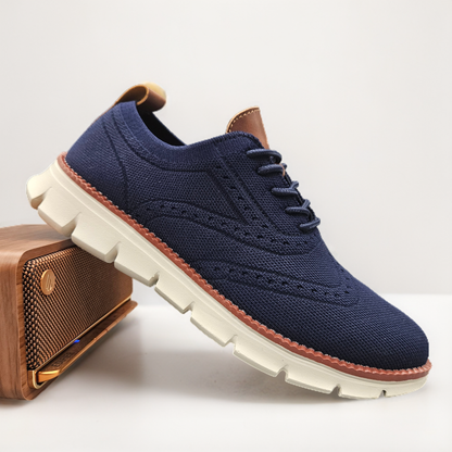 Bellkmart Autumn Comfy breathable Orthopedic Oxford Sneakers For Wide Feet