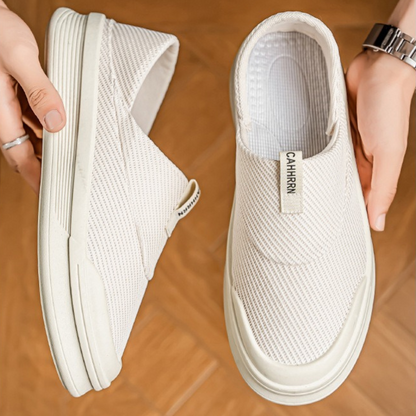 Slip-on mesh trendy shoes