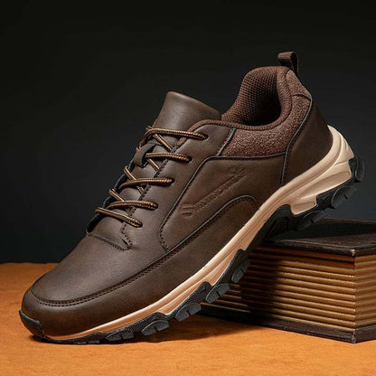 Men's Comfy Genuine Leather Orthopedic Sneakers