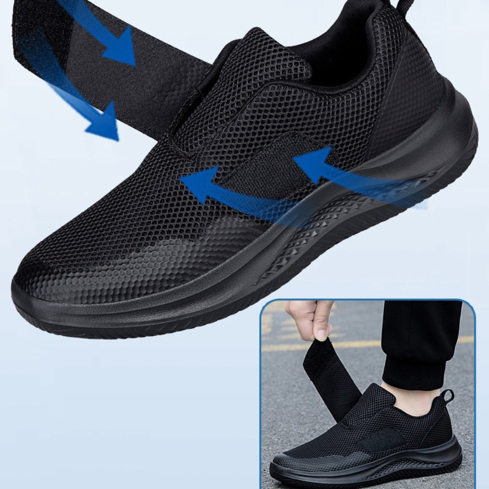 Adjustable Velcro Comfort Men's Shoes
