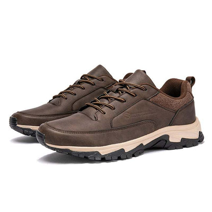 Men's Comfy Genuine Leather Orthopedic Sneakers