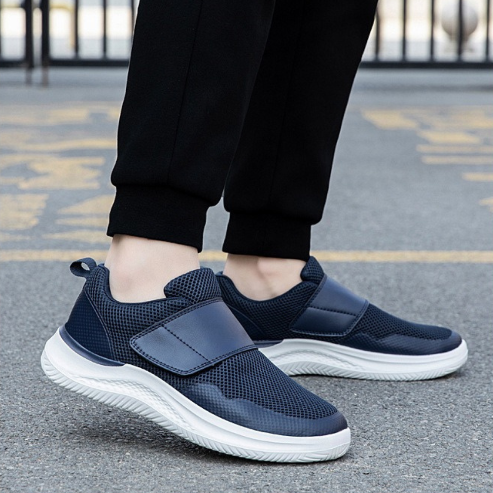 Adjustable Velcro Comfort Men's Shoes