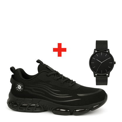 Cloudwalk Veiligheidssneakers + minimalistisch horloge