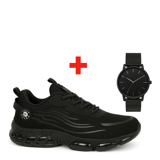 Cloudwalk Veiligheidssneakers + minimalistisch horloge