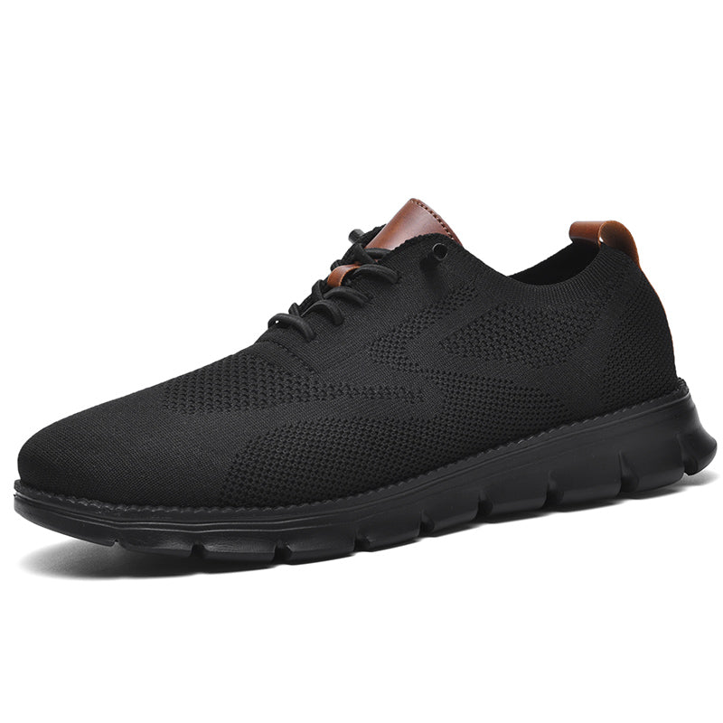Black Sole Super Comfy breathable Orthopedic Mesh Sneakers For Wide Feet