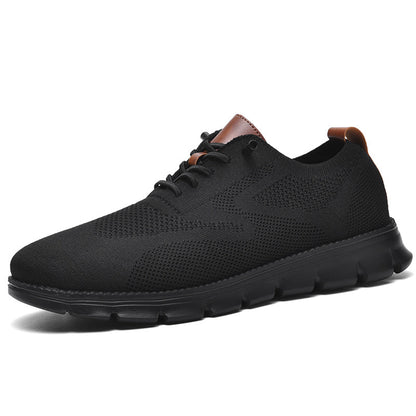 Black Sole Super Comfy breathable Orthopedic Mesh Sneakers For Wide Feet