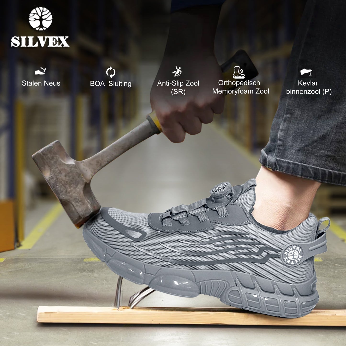 Silvex® Cloudwalk Veiligheidssneakers