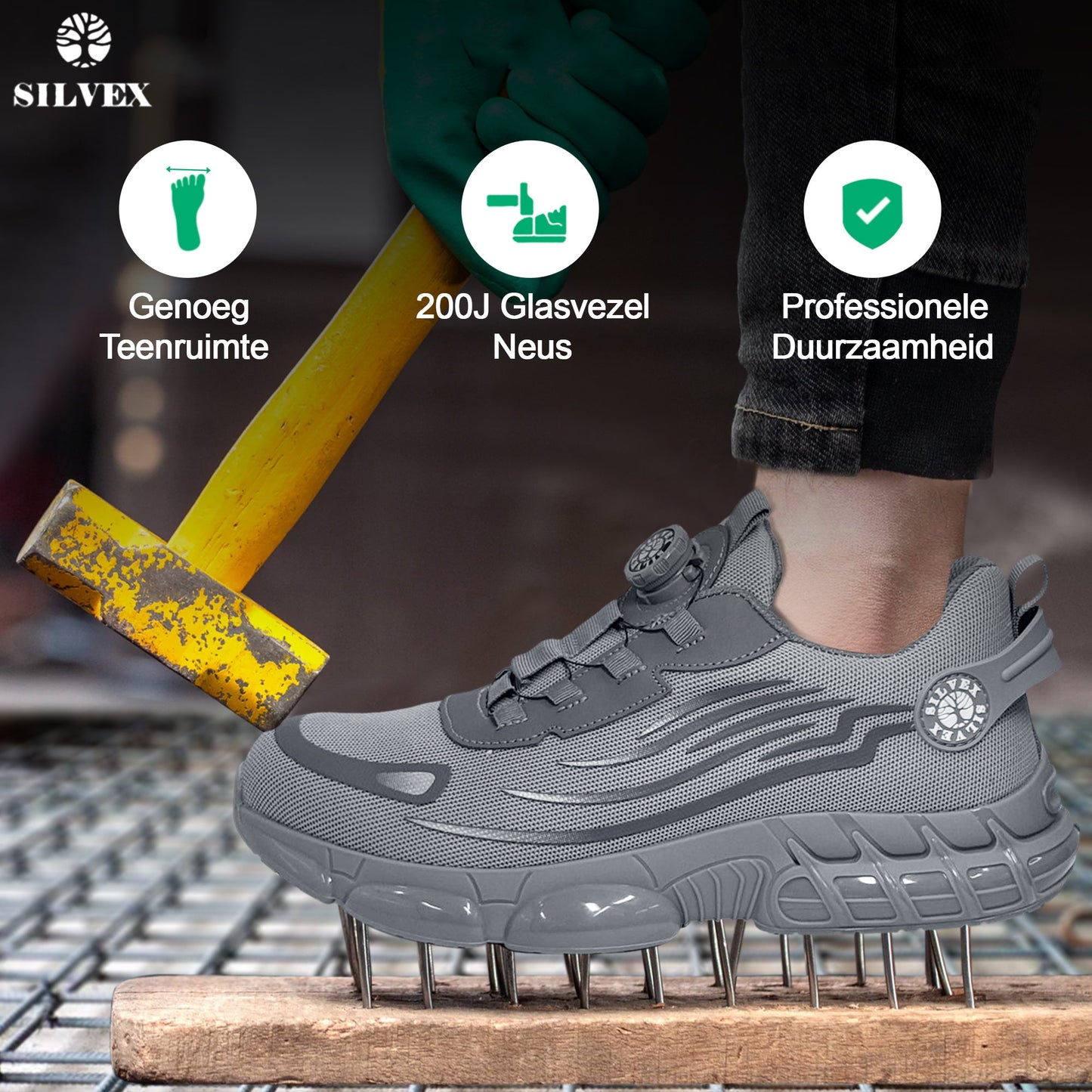 Silvex® Cloudwalk Veiligheidssneakers