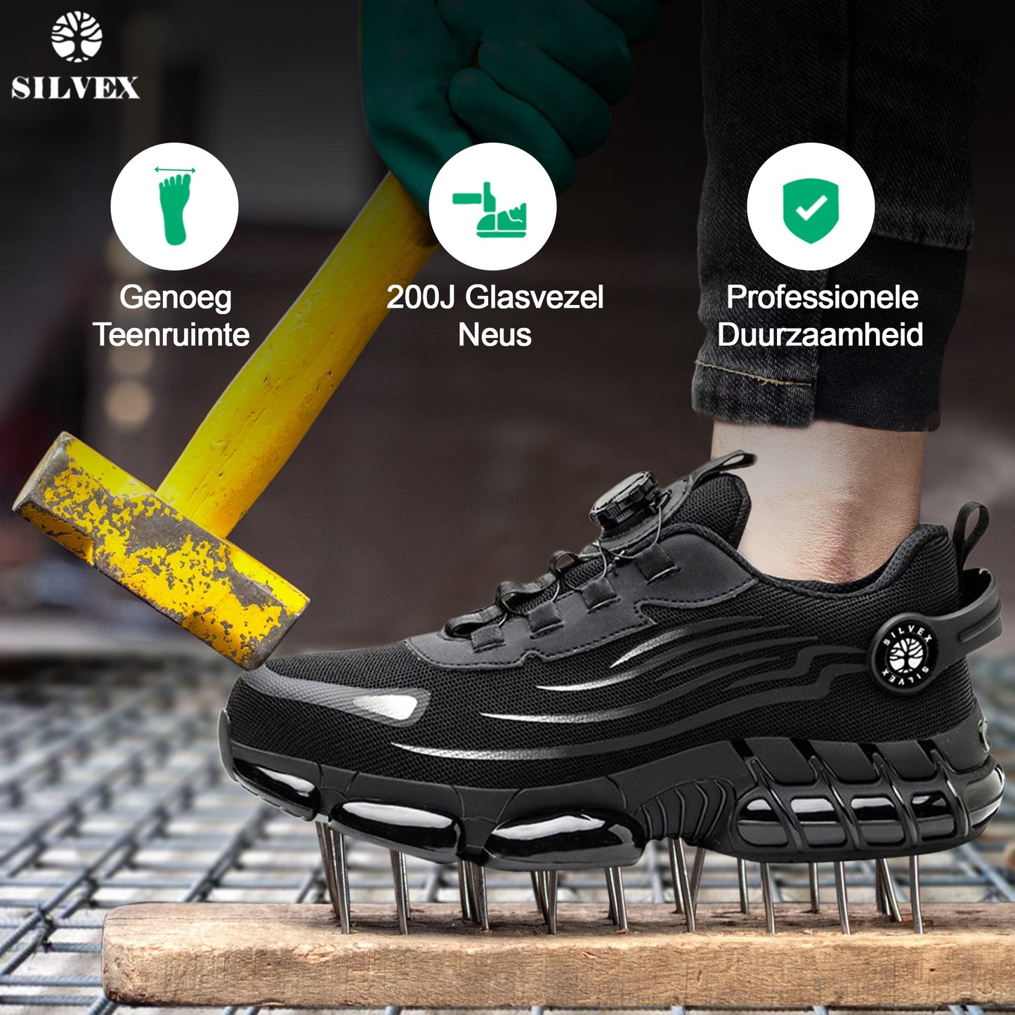 Silvex® Cloudwalk Veiligheidssneakers