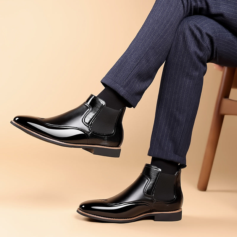 Men's Colorblock Chelsea Boots