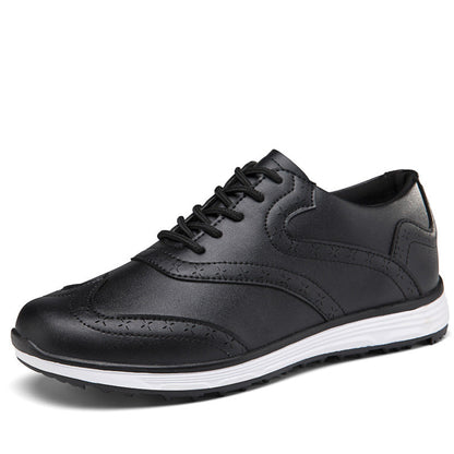 Men's Carved Fashion Golf Anti-Slip Casual Sports Shoes - Free Shipping