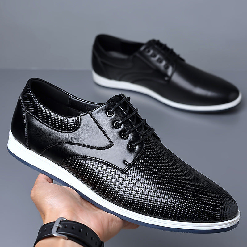 Men's Comfortable Business Casual Leather Shoes
