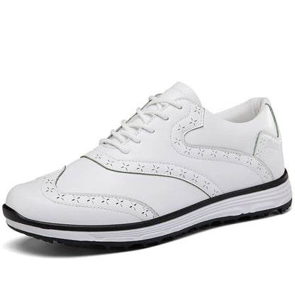 Men's Carved Fashion Golf Anti-Slip Casual Sports Shoes - Free Shipping