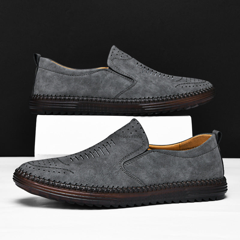 Men's Comfort Handmade Breathable Leather Casual Shoes