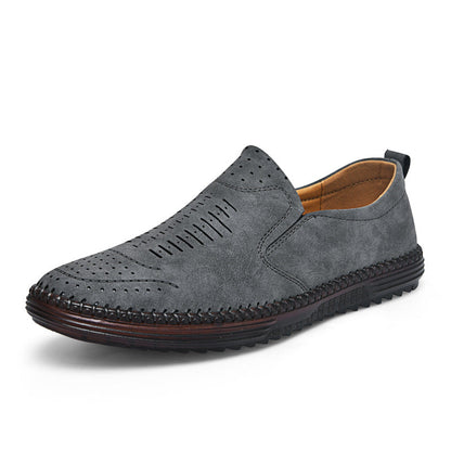 Men's Comfort Handmade Breathable Leather Casual Shoes
