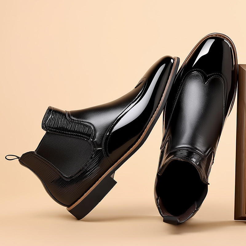 Men's Colorblock Chelsea Boots