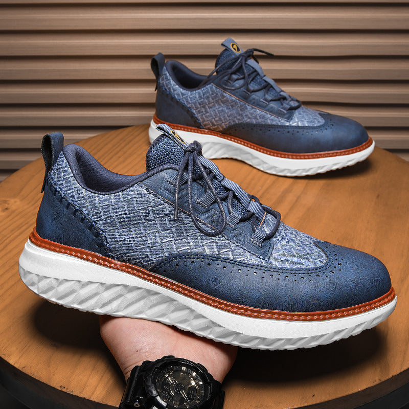 Men's Oxford Fashion Comfy Orthopedic Sneakers