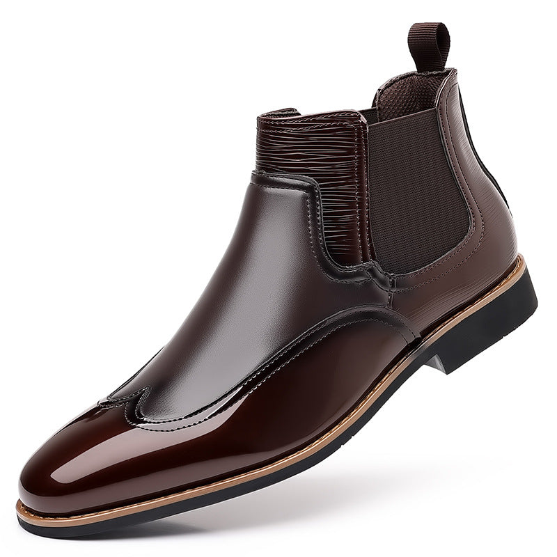 Men's Colorblock Chelsea Boots