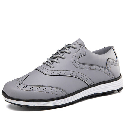 Men's Carved Fashion Golf Anti-Slip Casual Sports Shoes - Free Shipping