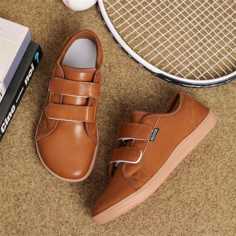 Wide Toe Box Velcro Men's Shoes
