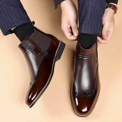 Men's Colorblock Chelsea Boots