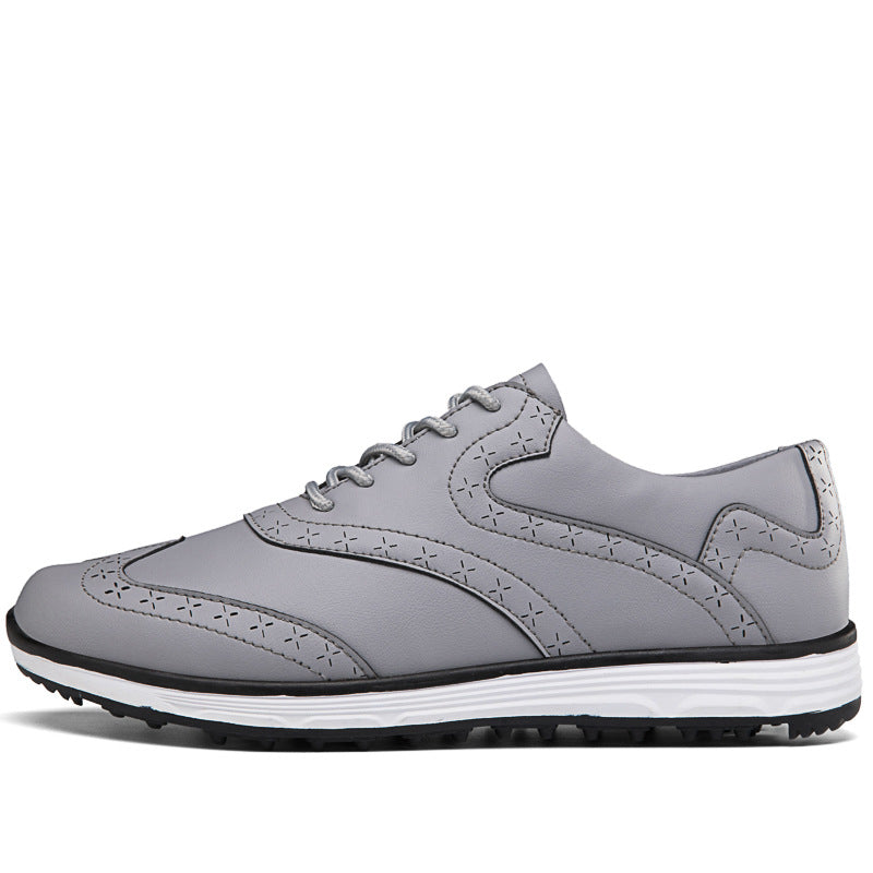Men's Carved Fashion Golf Anti-Slip Casual Sports Shoes - Free Shipping