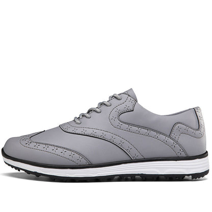 Men's Carved Fashion Golf Anti-Slip Casual Sports Shoes - Free Shipping