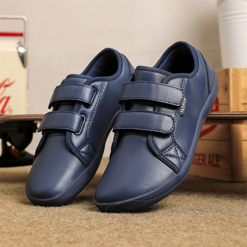 Wide Toe Box Velcro Men's Shoes