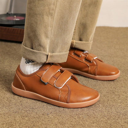 Wide Toe Box Velcro Men's Shoes