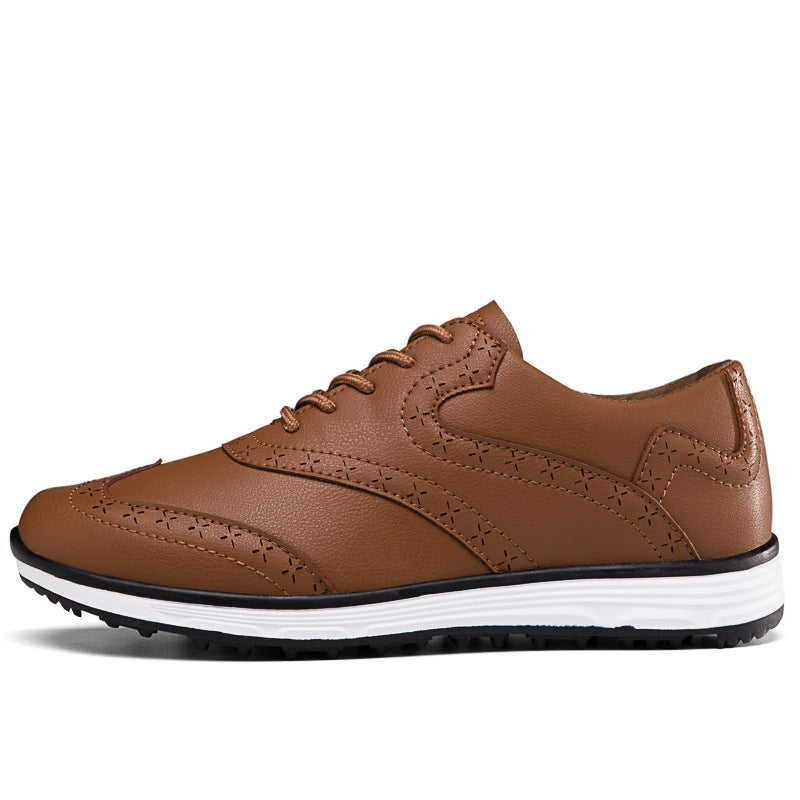 Men's Carved Fashion Golf Anti-Slip Casual Sports Shoes - Free Shipping
