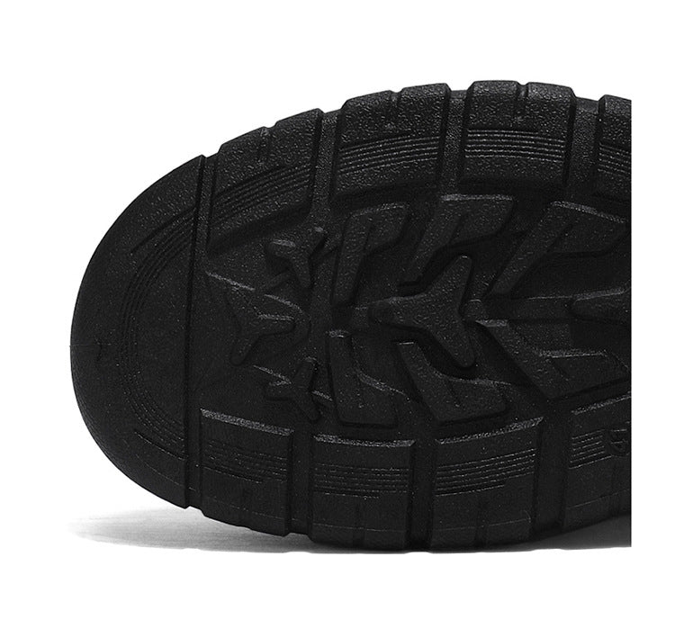 Men's Slip-On Suede Loafers with Mesh Upper and Textured Sole