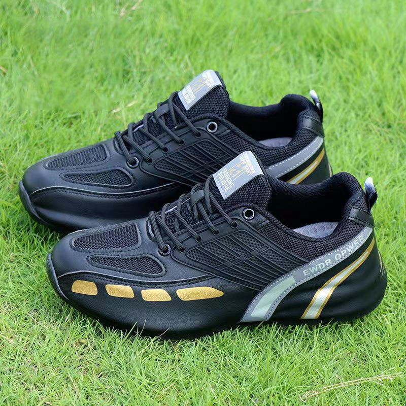 Comfy Non Slip Lace Up Durable Soft Sole Sneakers