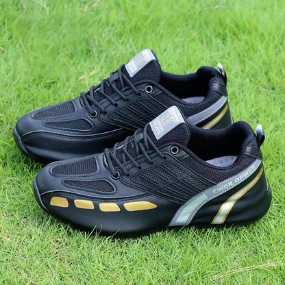 Comfy Non Slip Lace Up Durable Soft Sole Sneakers