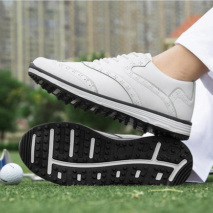Men's Carved Fashion Golf Anti-Slip Casual Sports Shoes - Free Shipping
