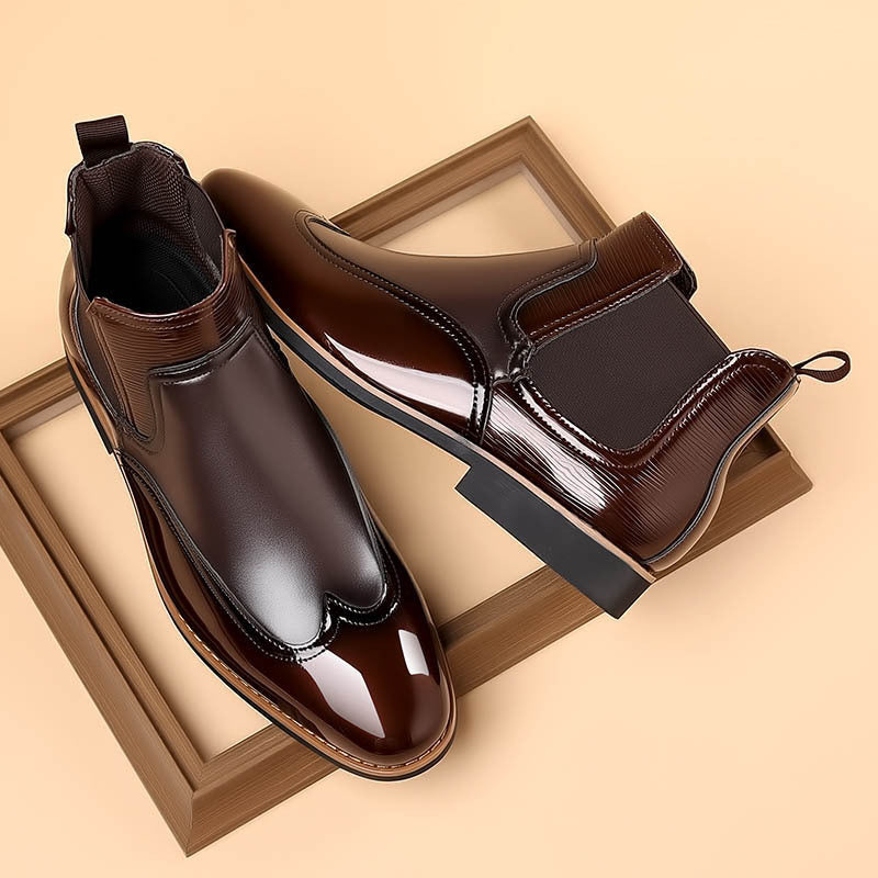 Men's Colorblock Chelsea Boots