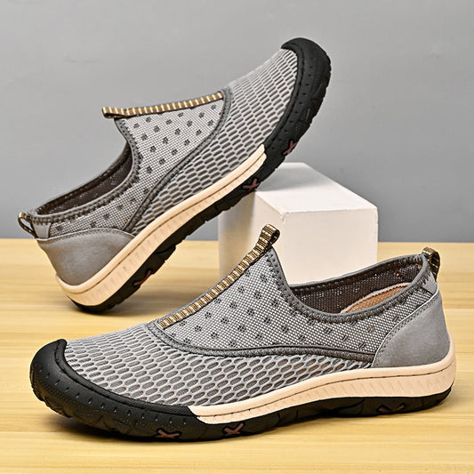 Breathable Comfortable Mesh Slip-On Orthopedic Outdoor Shoes