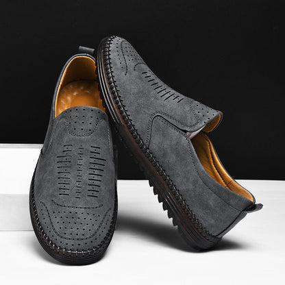 Men's Comfort Handmade Breathable Leather Casual Shoes