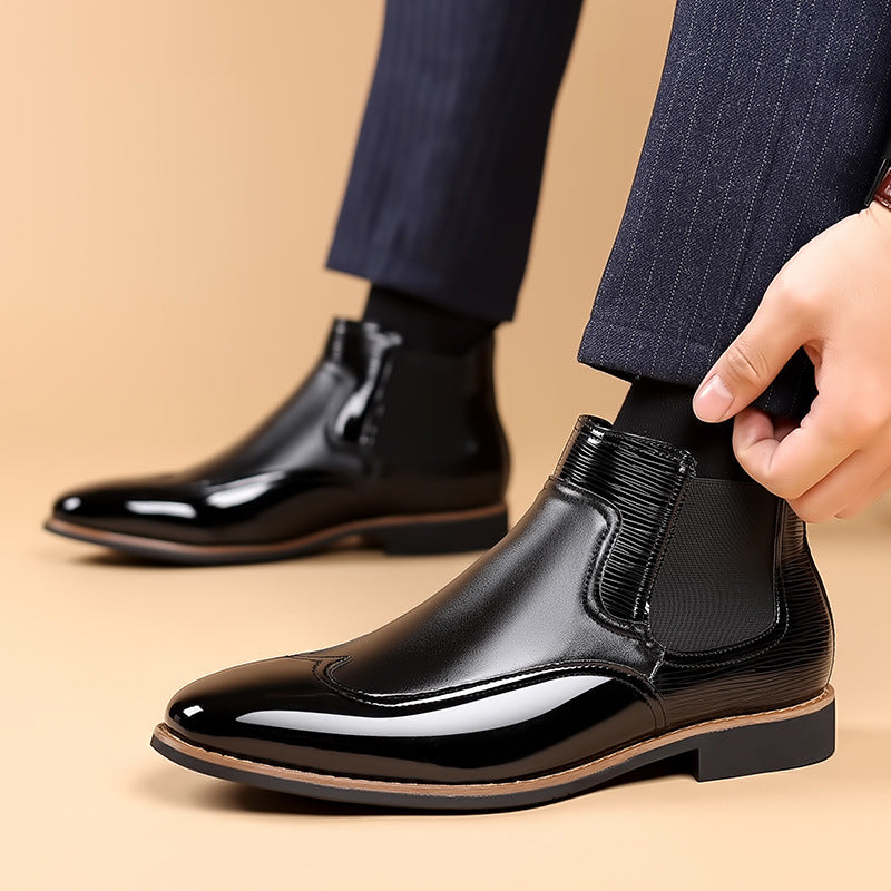Men's Colorblock Chelsea Boots
