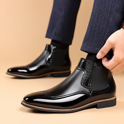 Men's Colorblock Chelsea Boots