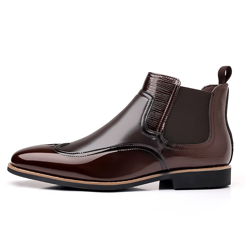 Men's Colorblock Chelsea Boots