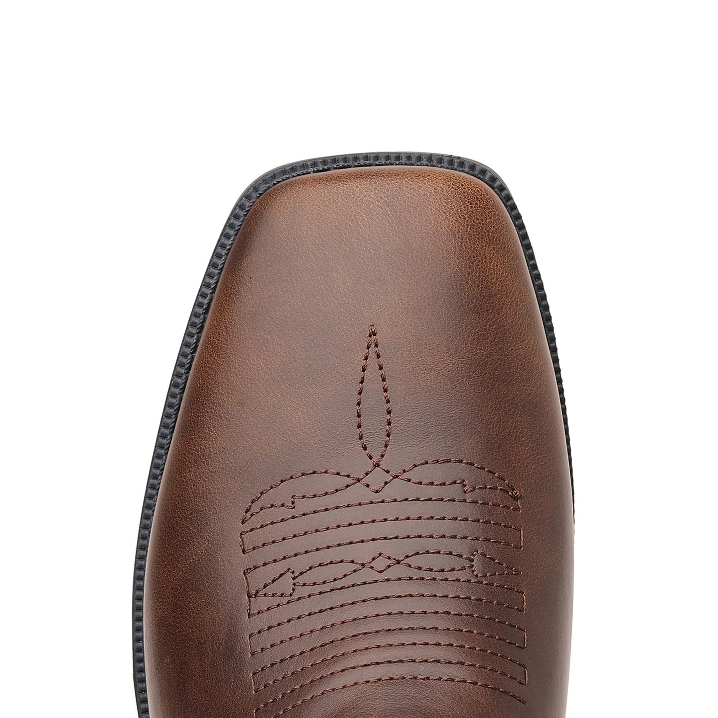 Classic Embroidered Vintage Wide Toe Western Cowboy Boots