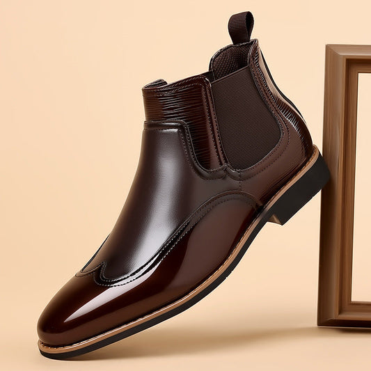 Men's Colorblock Chelsea Boots