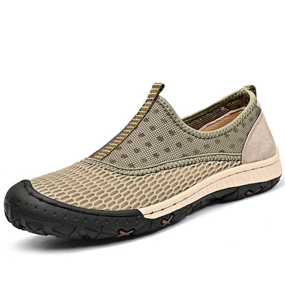 Breathable Comfortable Mesh Slip-On Orthopedic Outdoor Shoes