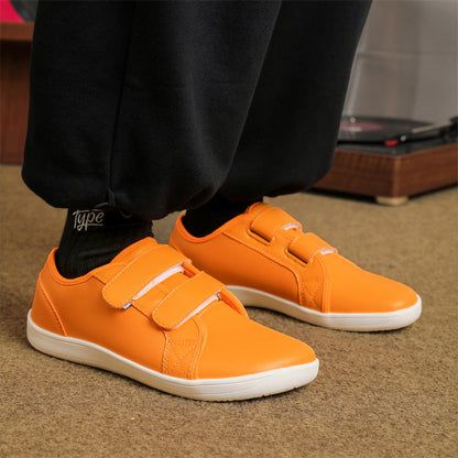Wide Toe Box Velcro Men's Shoes