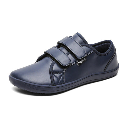 Wide Toe Box Velcro Men's Shoes